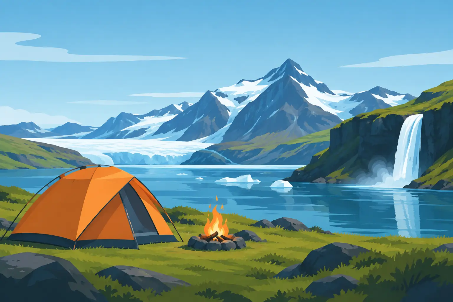 10 Best Iceland Campsites for Campers to Stay