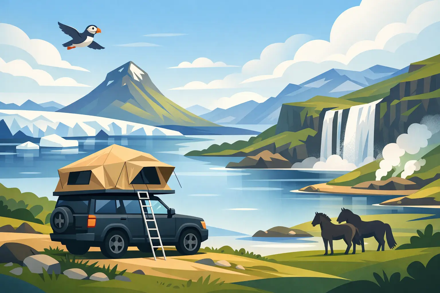 10 Best Iceland Stops With a Rooftop Tent