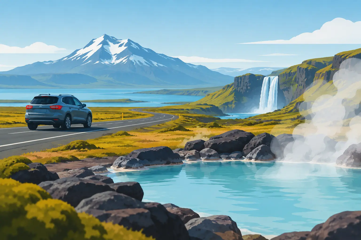 10 Top Hot Springs by Car for an Iceland Road Trip
