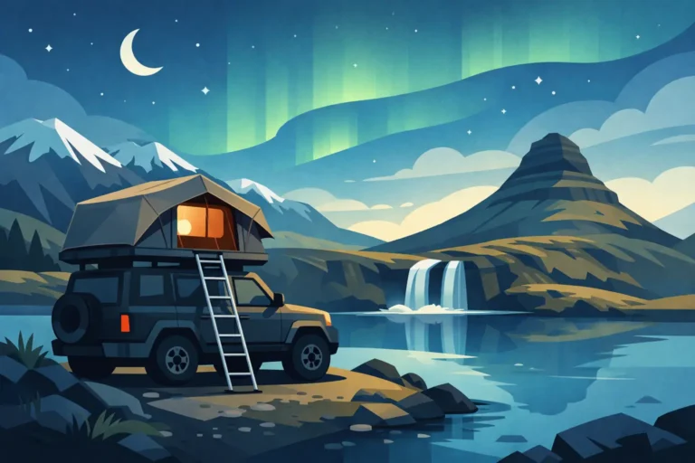 Can You Sleep in a Rooftop Tent in Iceland?