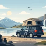 How to rent a rooftop tent in iceland easily featured
