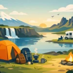 A budget iceland camping trip example for 7 days featured