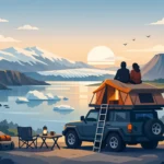 Best places for rooftop camping in iceland featured