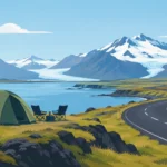 Can you camp near ring road iceland rules featured