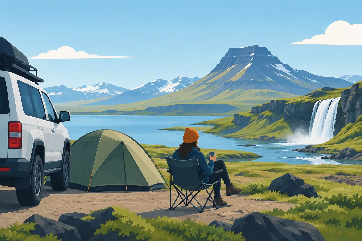 Do Campsites Need Booking for an Iceland Road Trip?