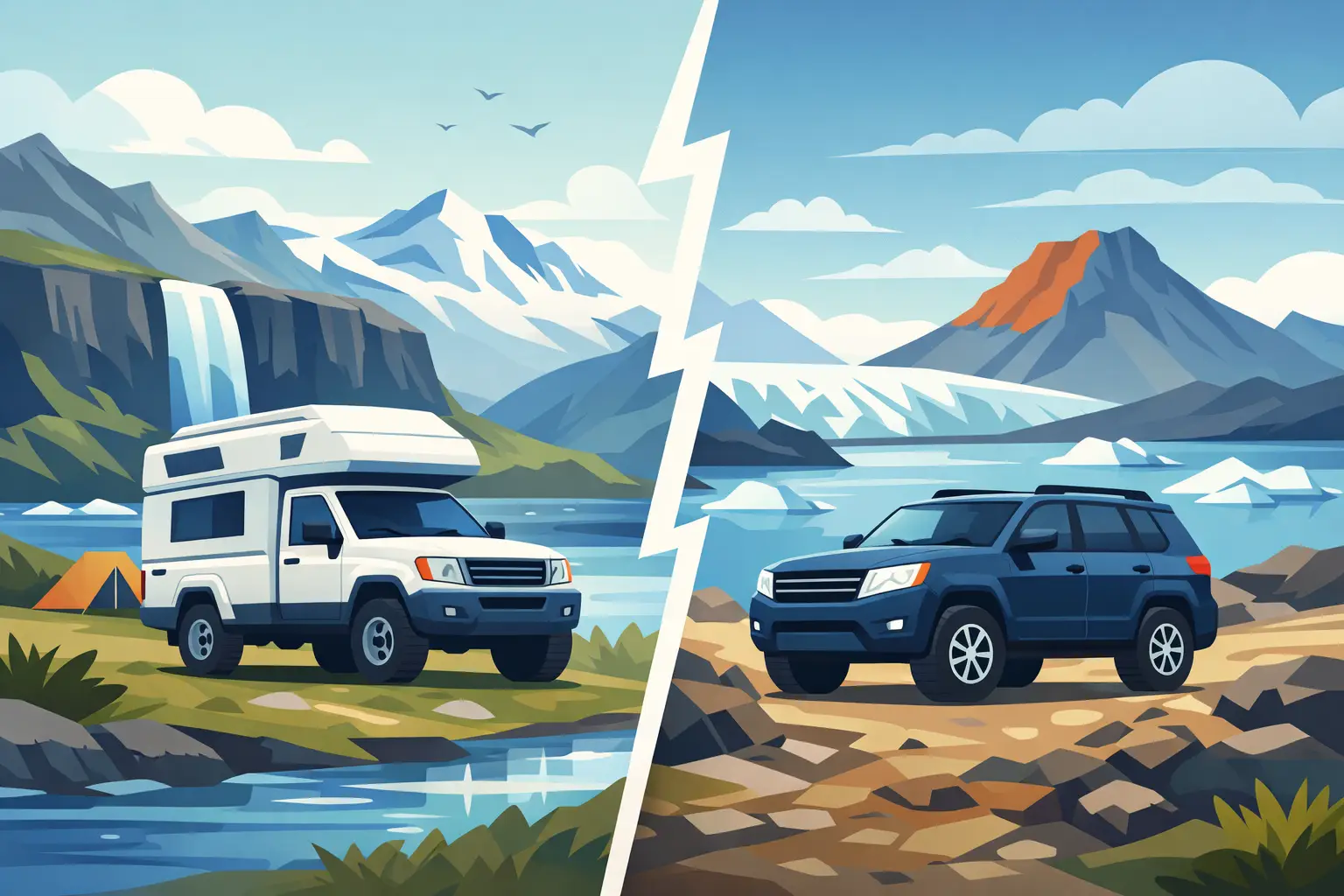 4x4 Camper vs SUV Iceland: Which Fits Best?