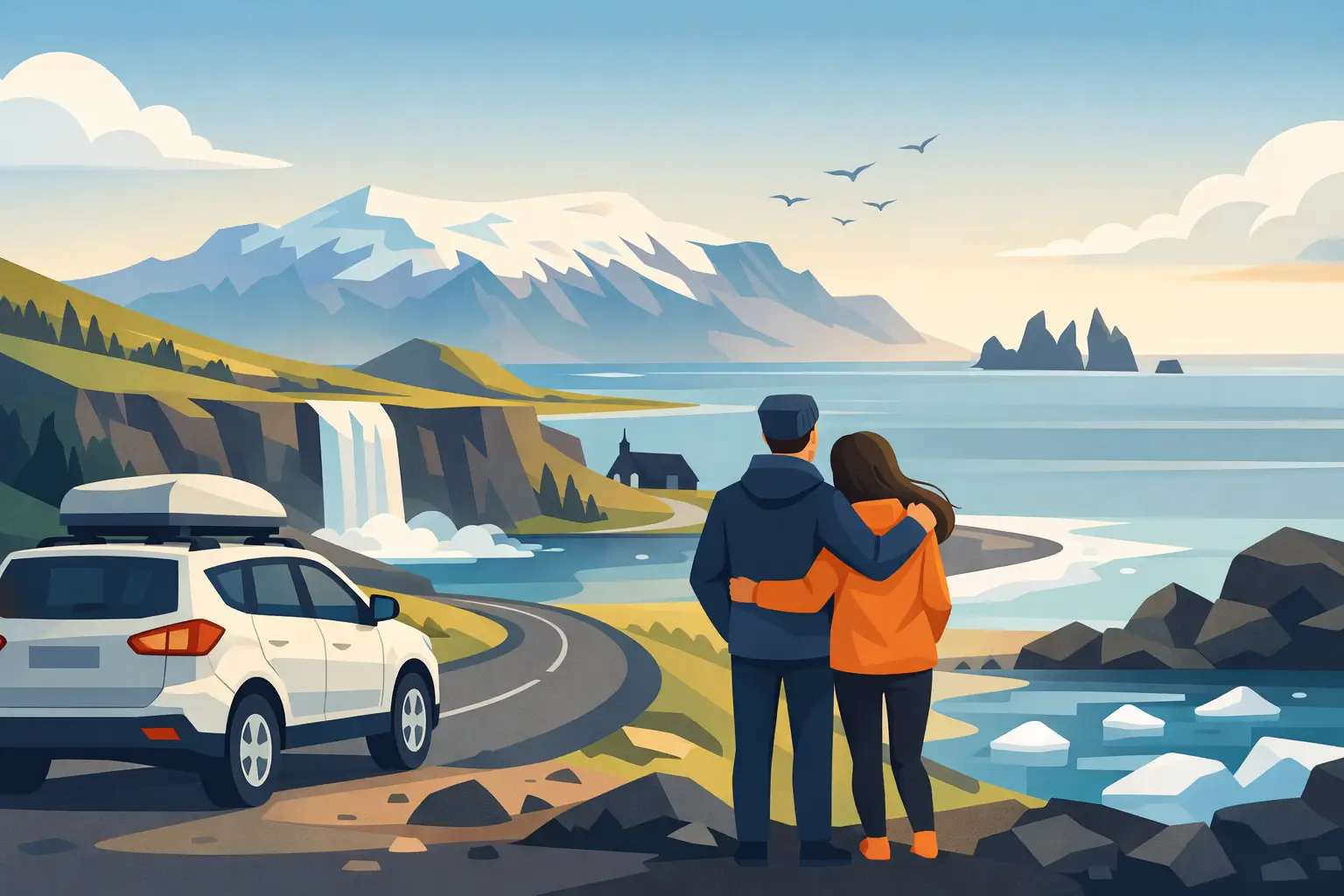 7-Day Iceland Couple Roadtrip Itinerary Example