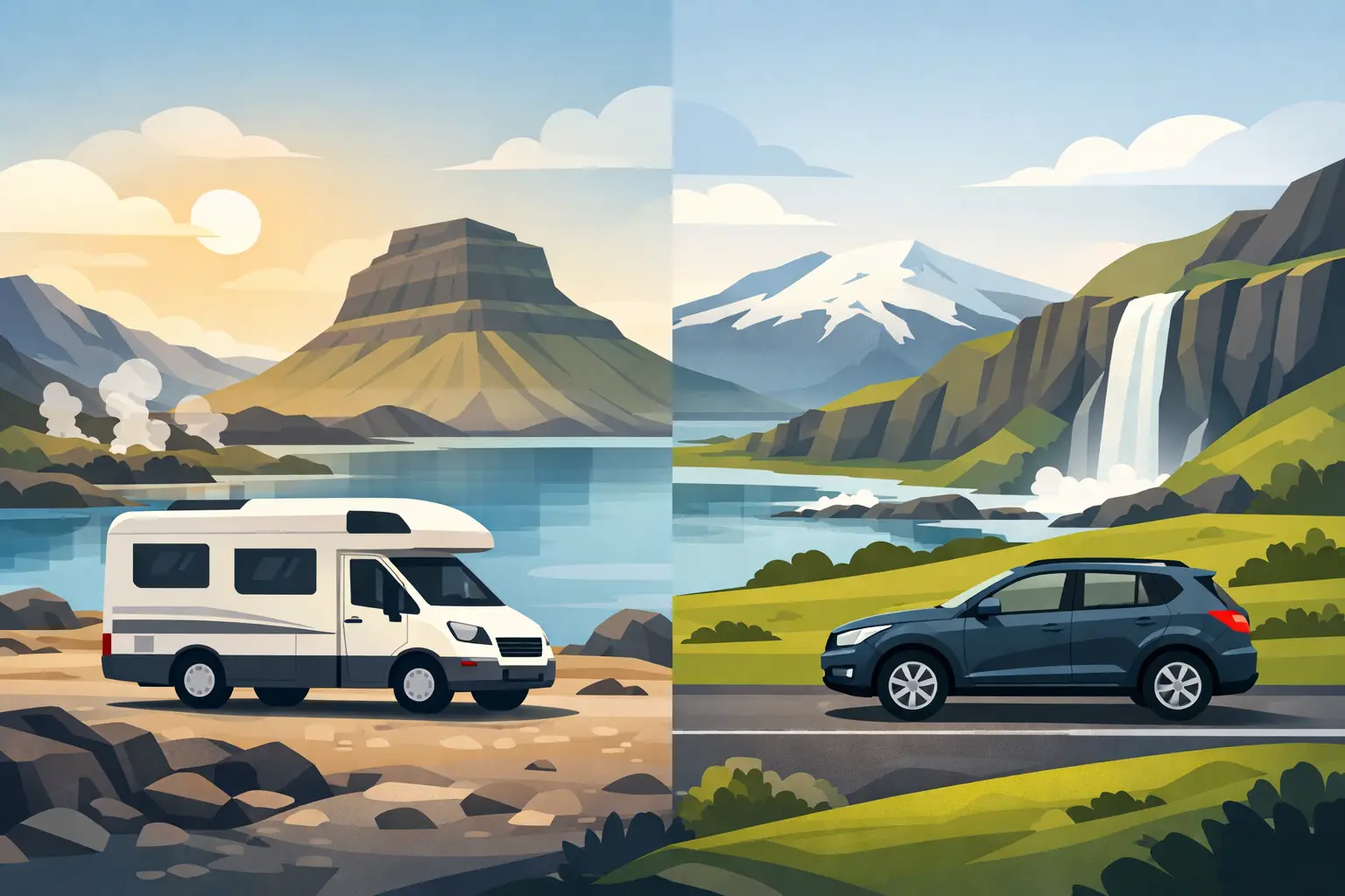 Campervan vs Car in Iceland: Which Wins?