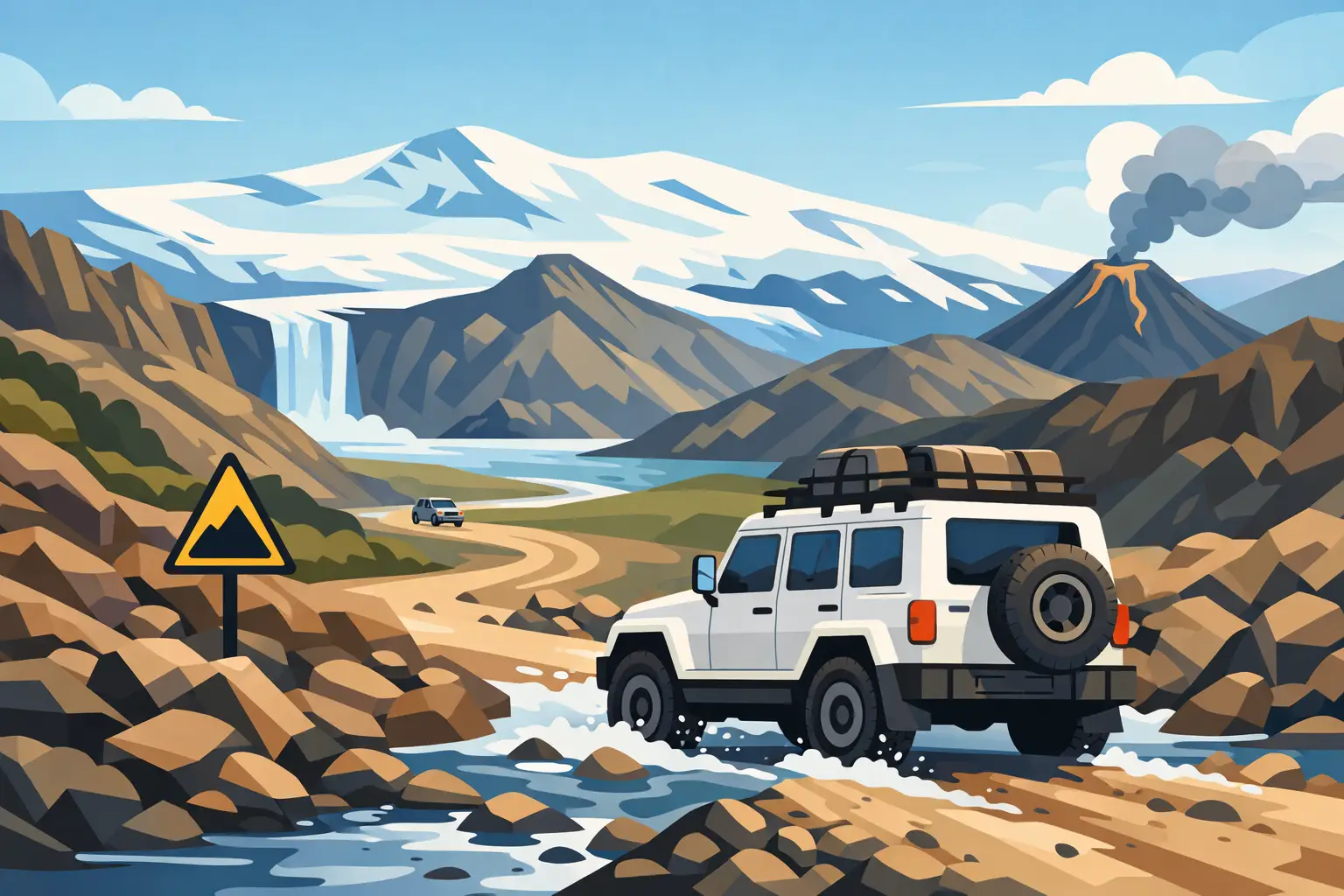 Can Tourists Drive F Roads in Iceland?