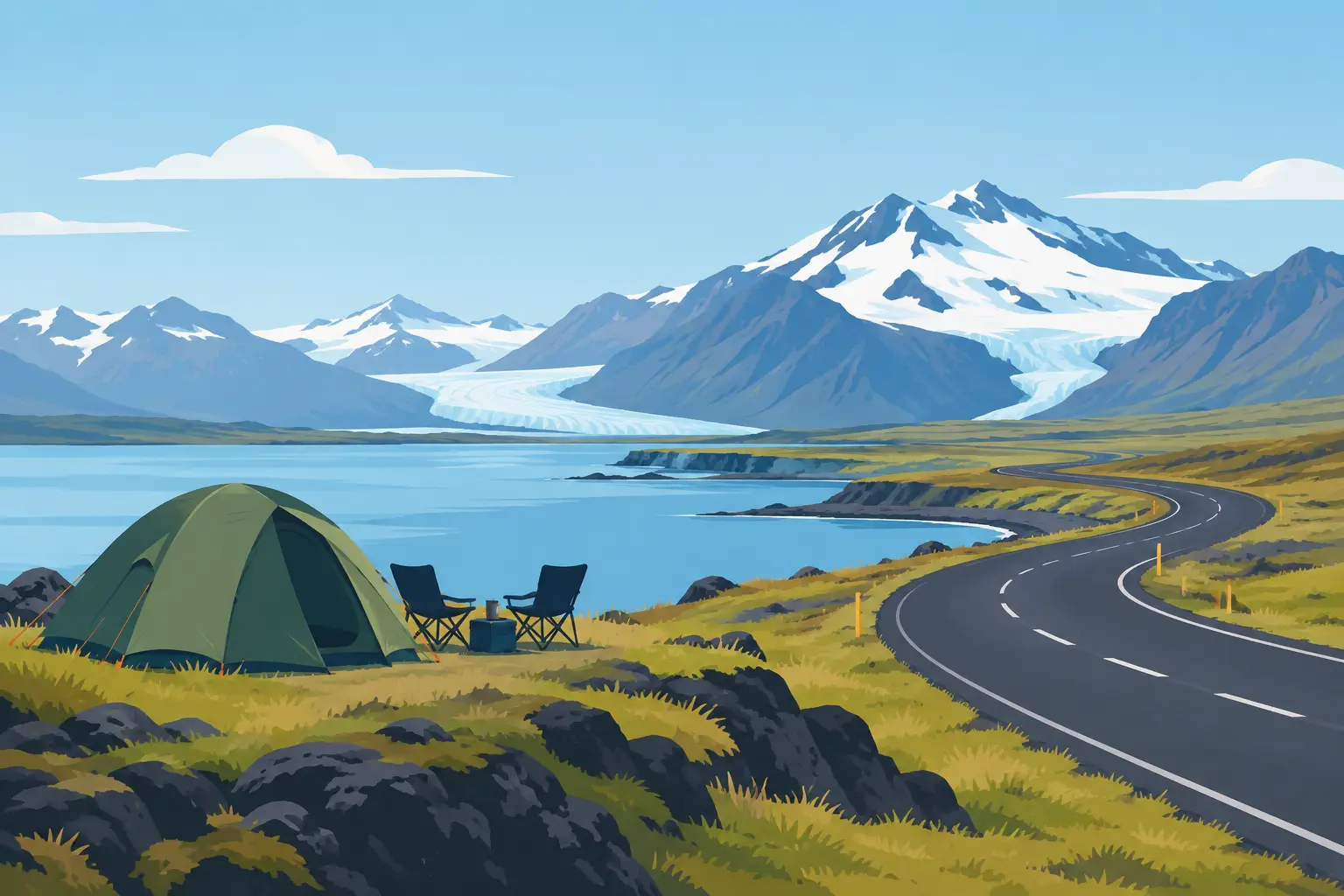 Can You Camp Near Ring Road? Iceland Rules