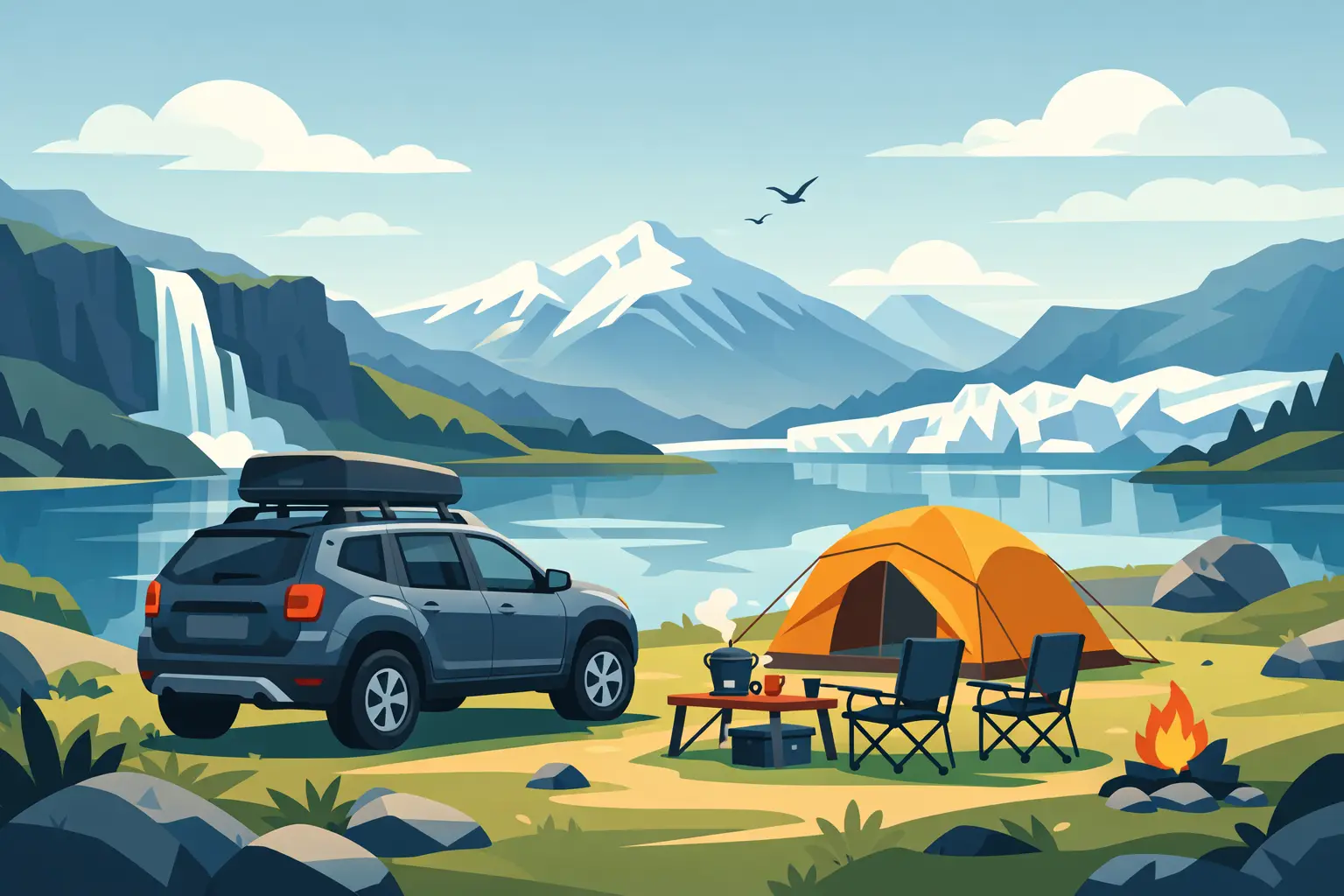 Dacia Duster Camping Guide for Iceland