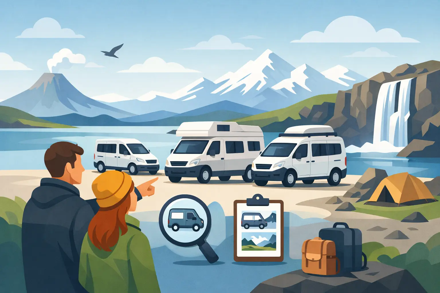 How to Choose a Campervan in Iceland