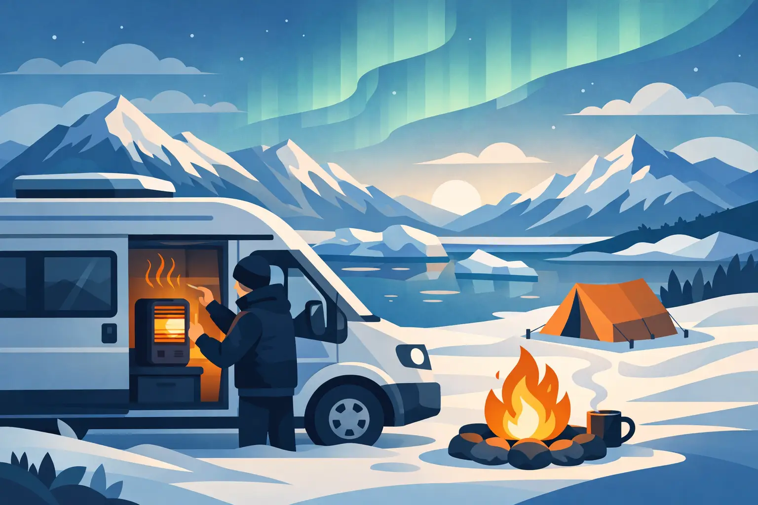 How to Manage Camper Heating in Iceland Safely