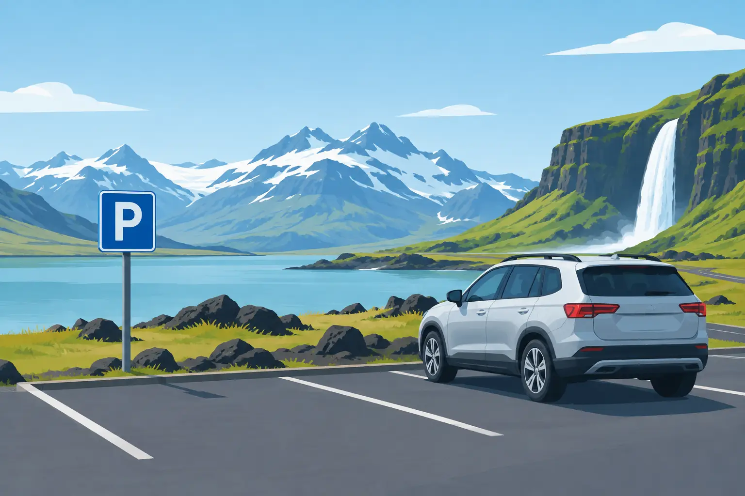 Iceland Parking Rules for a Stress-Free Road Trip