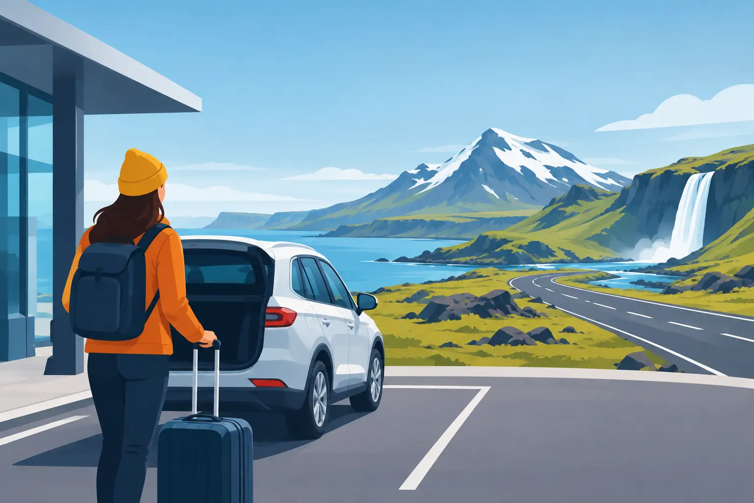 Rental Pickup Flexibility for Iceland Road Trips