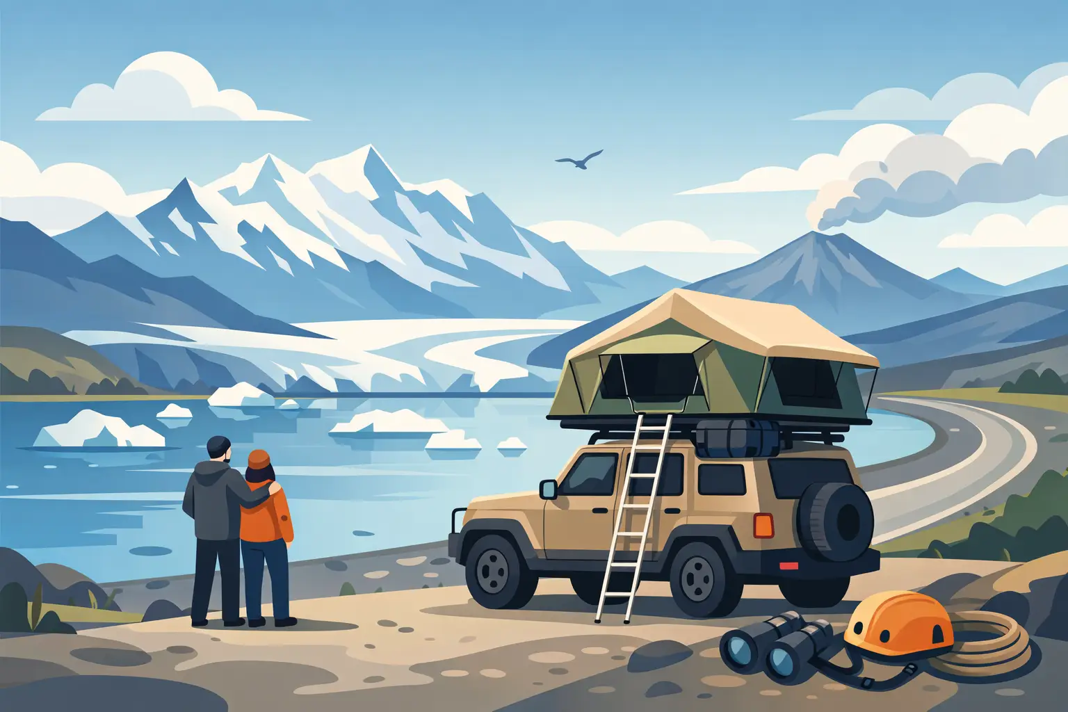 Rooftop Tent Safety for Iceland Road Trips