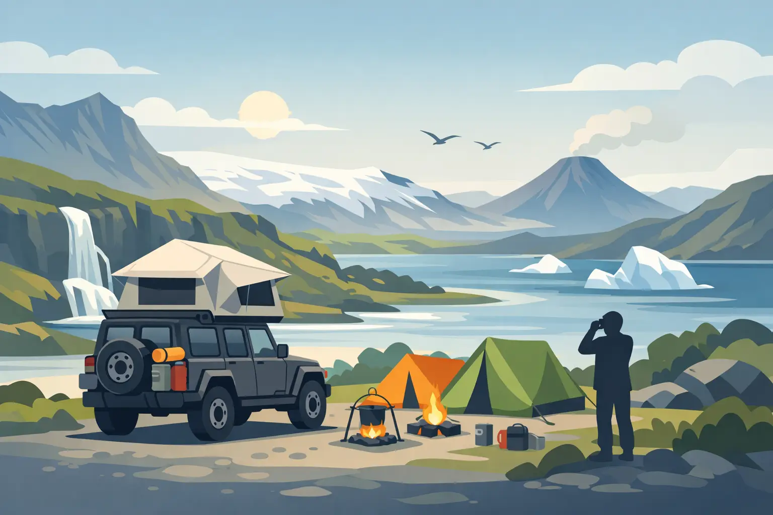 Seven Day Iceland 4x4 Itinerary for Campers